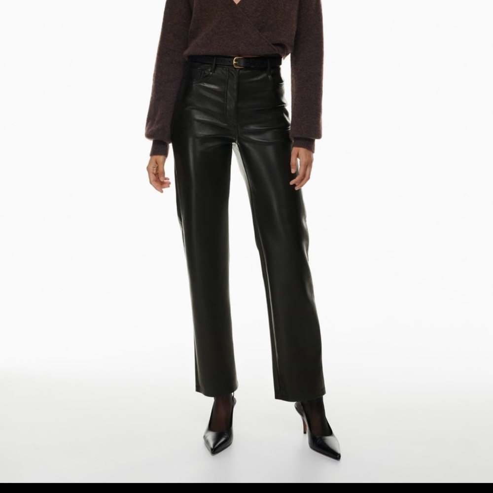 Aritzia Melina leather pants